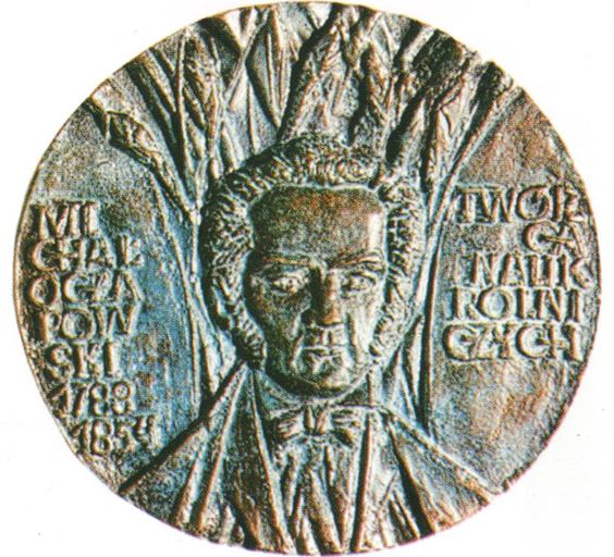 Medal im. Michała Oczapowskiego, wykonany przez polskiego artystę rzeźbiarza profesora Bronisława Chromego